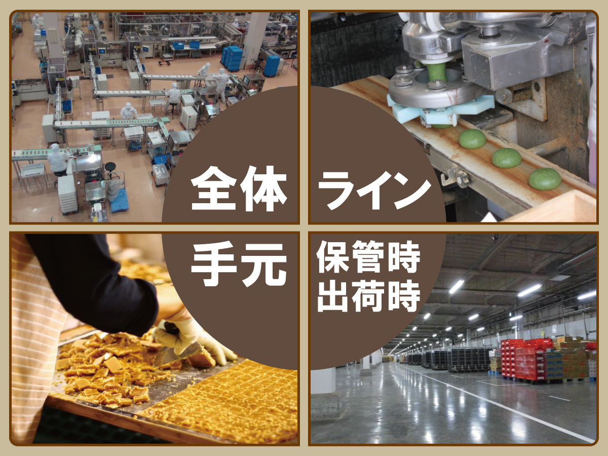 神戸防犯カメラセンター　防犯カメラで工場・倉庫の食品管理・衛生管理2