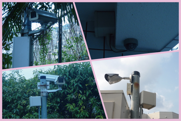 芦屋市の住宅での防犯カメラ設置事例